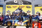 Brad Keselowski (Penske) triumphierte zum zweiten Mal in Talladega