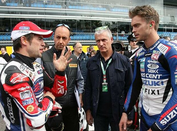 Carlos Checa; Leon Camier Carlos Checa; Leon Camier