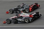 Ryan Briscoe (Penske) und Dario Franchitti (Ganassi) 