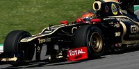 Bild zum Inhalt: Grosjean: Der Lotus E20 als "Schönwetter-Auto"