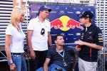 Wings-for-Life-Gründer Heinz Kinigadner mit Sebastian Vettel (Red Bull)
