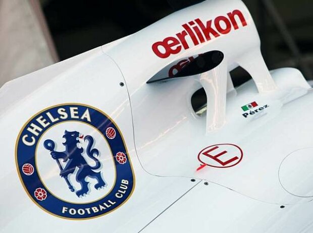 Chelsea FC und das Sauber-Team Chelsea FC und das Sauber-Team