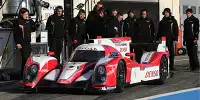 Bild zum Inhalt: Toyota absolviert Testfahrten in Aragon