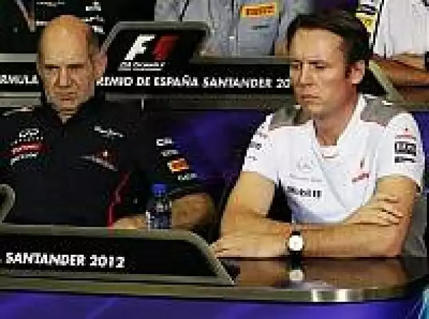 Adrian Newey (Technischer Direktor), Sam Michael Titel-Bild zur News: Adrian Newey (Technischer Direktor), Sam Michael
