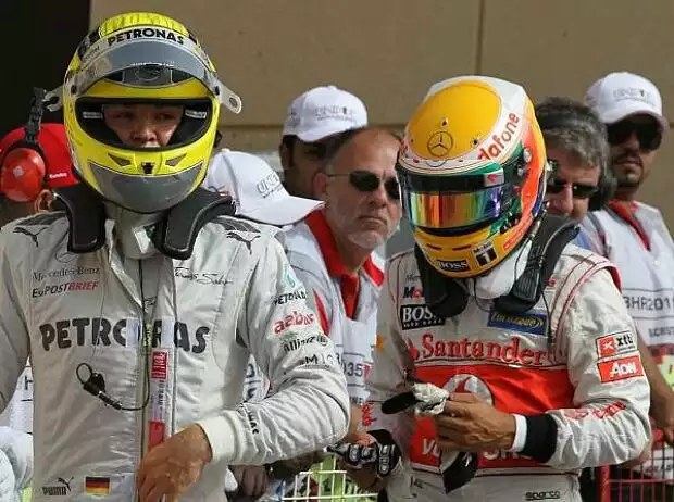 Nico Rosberg, Lewis Hamilton Titel-Bild zur News: Nico Rosberg, Lewis Hamilton