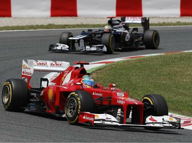 Titel-Bild zur News: Fernando Alonso, Pastor Maldonado