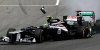 Bild zum Inhalt: Mercedes: Rosberg punktet - Schumacher flucht