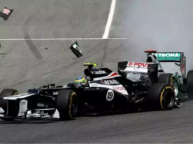 Michael Schumacher, Bruno Senna Titel-Bild zur News: Michael Schumacher, Bruno Senna