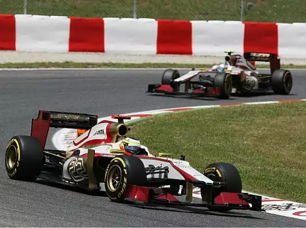 Pedro de la Rosa, Narain Karthikeyan Titel-Bild zur News: Pedro de la Rosa, Narain Karthikeyan