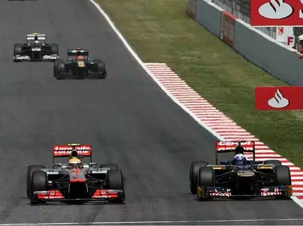 Lewis Hamilton, Jean-Eric Vergne Titel-Bild zur News: Lewis Hamilton, Jean-Eric Vergne