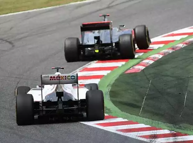 Jenson Button, Kamui Kobayashi Titel-Bild zur News: Jenson Button, Kamui Kobayashi