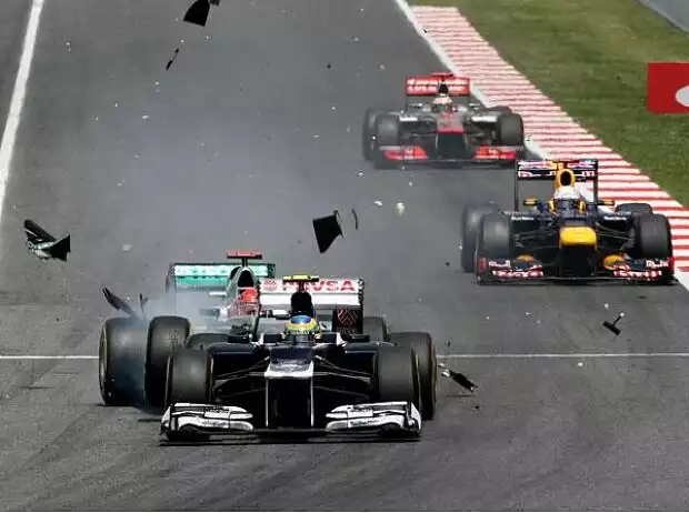 Michael Schumacher, Bruno Senna Titel-Bild zur News: Michael Schumacher, Bruno Senna