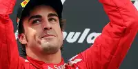 Bild zum Inhalt: Ferrari zufrieden mit der Alonso-Show
