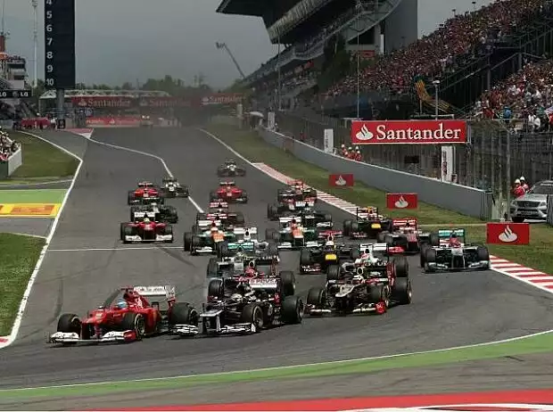 Fernando Alonso, Pastor Maldonado Titel-Bild zur News: Fernando Alonso, Pastor Maldonado