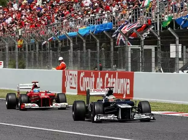 Pastor Maldonado, Fernando Alonso Titel-Bild zur News: Pastor Maldonado, Fernando Alonso