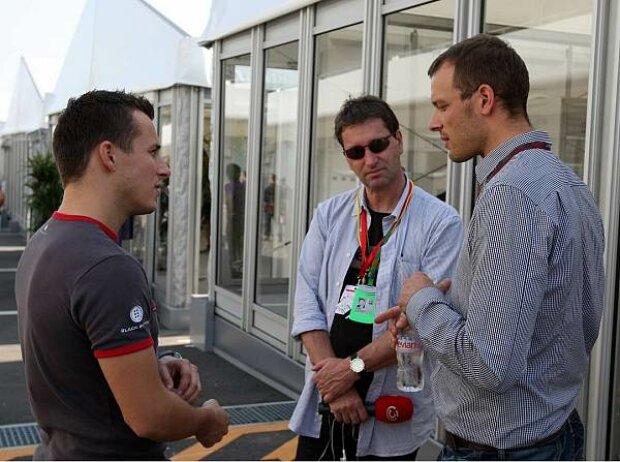 Christian Klien und Alexander Wurz Christian Klien und Alexander Wurz