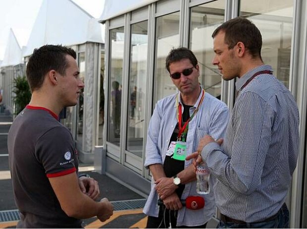 Christian Klien und Alexander Wurz