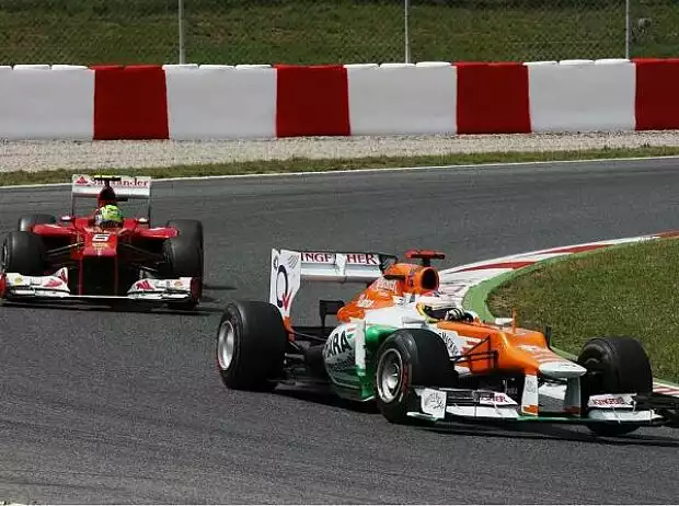 Paul di Resta vor Felipe Massa Titel-Bild zur News: Paul di Resta vor Felipe Massa