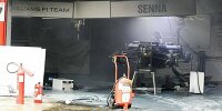 Bild zum Inhalt: Boxen-Feuer verursacht großen Sachschaden bei Williams