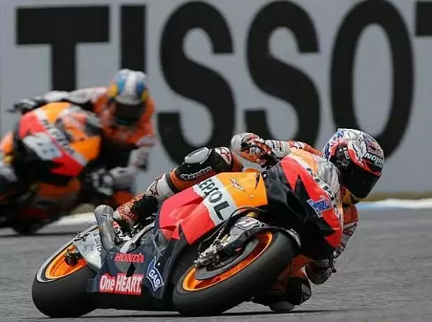 Casey Stoner, Daniel Pedrosa Titel-Bild zur News: Casey Stoner, Daniel Pedrosa