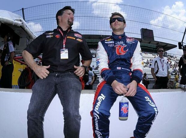 Titel-Bild zur News: Marco Andretti, Michael Andretti