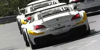 Die beiden BMW des Schubert-Teams beim VLN-Lauf auf der Nordschleife