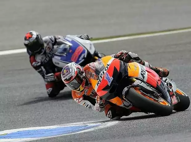 Jorge Lorenzo, Casey Stoner Titel-Bild zur News: Jorge Lorenzo, Casey Stoner