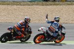 Sandro Cortese und Maverick Vinales 