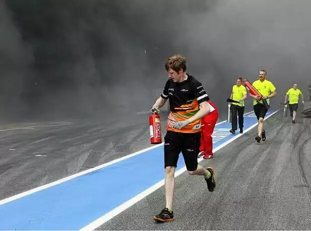 Boxenfeuer bei Williams Titel-Bild zur News: Boxenfeuer bei Williams