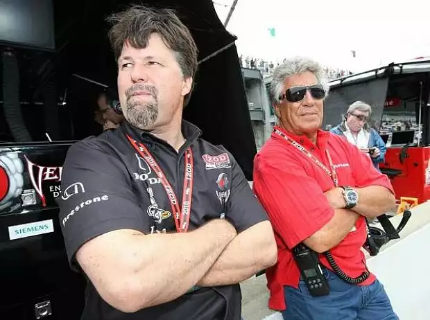Michael Andretti Mario Andretti Titel-Bild zur News: Michael Andretti Mario Andretti