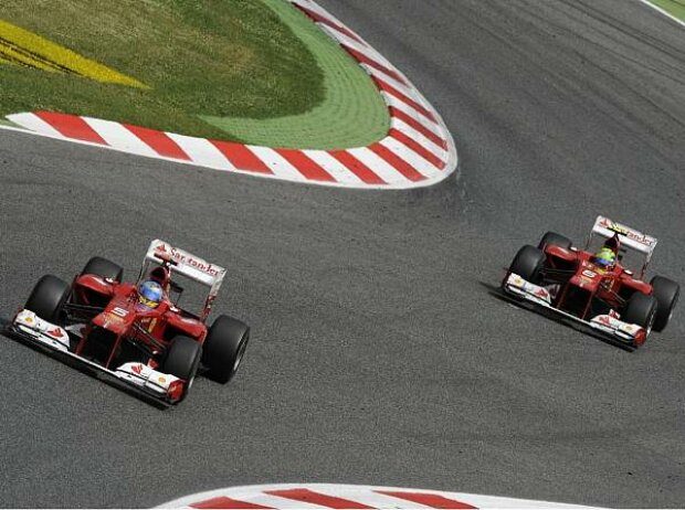 Fernando Alonso und Felipe Massa