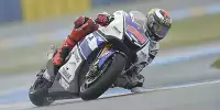 Bild zum Inhalt: Lorenzo triumphiert im Regen von Le Mans