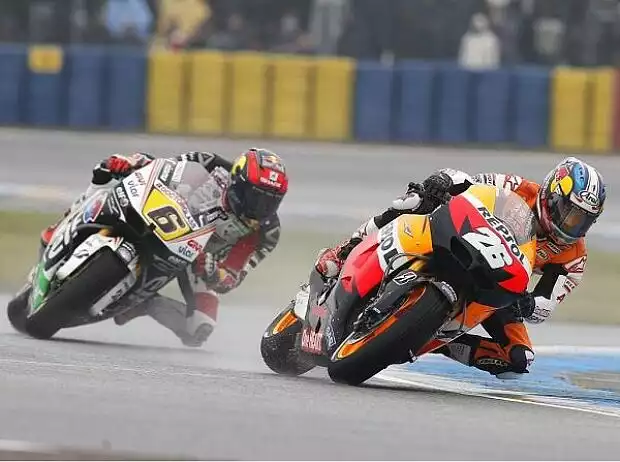 Stefan Bradl; Dani Pedrosa Titel-Bild zur News: Stefan Bradl; Dani Pedrosa