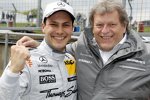 Gary Paffett und Norbert Haug (Mercedes-Motorsportchef) 