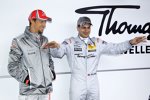 Jenson Button (McLaren) und Gary Paffett (HWA-Mercedes) 