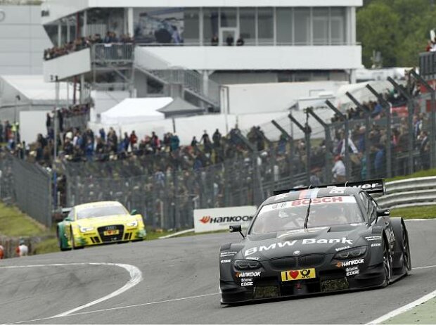 Bruno Spengler vor Mike Rockenfeller Bruno Spengler vor Mike Rockenfeller