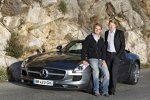 Mika Häkkinen und Nico Rosberg 