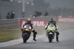 Alvaro Bautista und Hector Barbera 