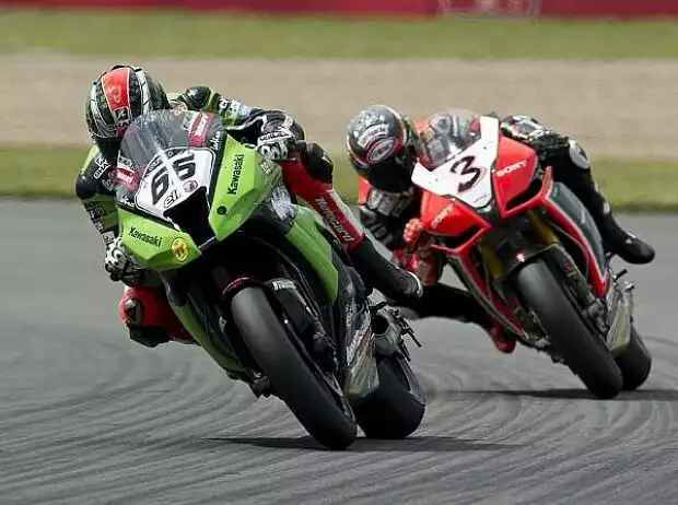 Tom Sykes; Max Biaggi Titel-Bild zur News: Tom Sykes; Max Biaggi