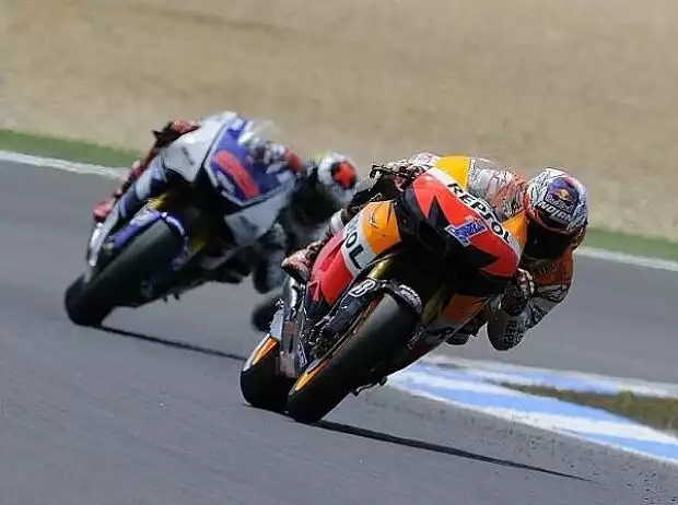 Jorge Lorenzo, Casey Stoner Titel-Bild zur News: Jorge Lorenzo, Casey Stoner