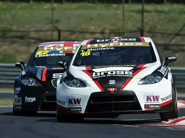Titel-Bild zur News: Tom Boardman, Tiago Monteiro