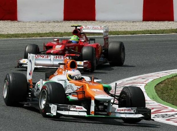 Titel-Bild zur News: Felipe Massa, Paul di Resta