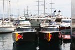 Red Bull hat nun auch schon eigene Boote im Hafen von Monaco