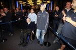 Frank Williams (Teamchef) und Pastor Maldonado (Williams) 