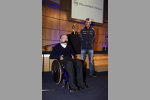 Frank Williams (Teamchef) und Pastor Maldonado (Williams) 