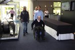 Frank Williams (Teamchef) und Pastor Maldonado (Williams) 