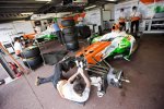 Garage von Force India