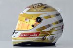 Spezielles Monaco-Helmdesign von Fernando Alonso (Ferrari)