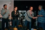 Jimmie Johnson, Jeff Gordon, Kasey Kahne und Rick Hendrick 