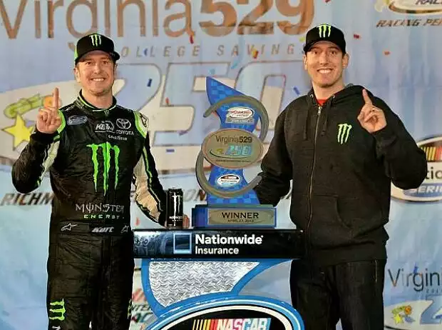 Kurt Busch, Kyle Busch Titel-Bild zur News: Kurt Busch, Kyle Busch